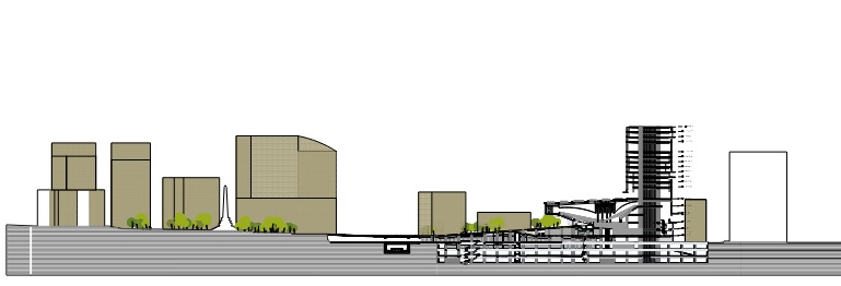 Short architectural section